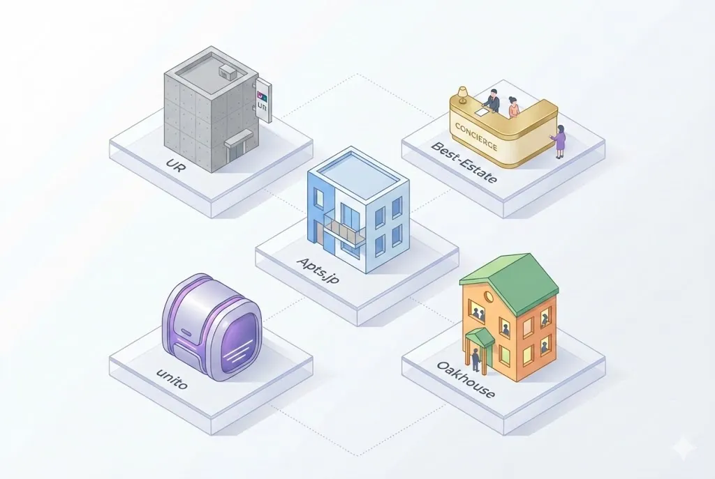 Biểu đồ ma trận so sánh các dịch vụ thuê nhà theo chi phí và chất lượng